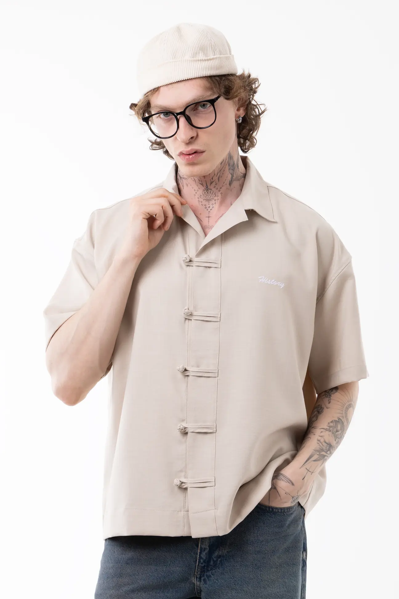 CHINESE OVERSIZED SHIRT