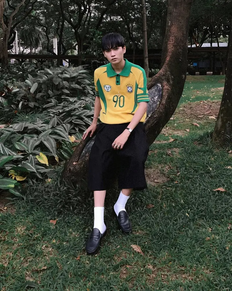 BRAZIL KNITTED TSHIRT