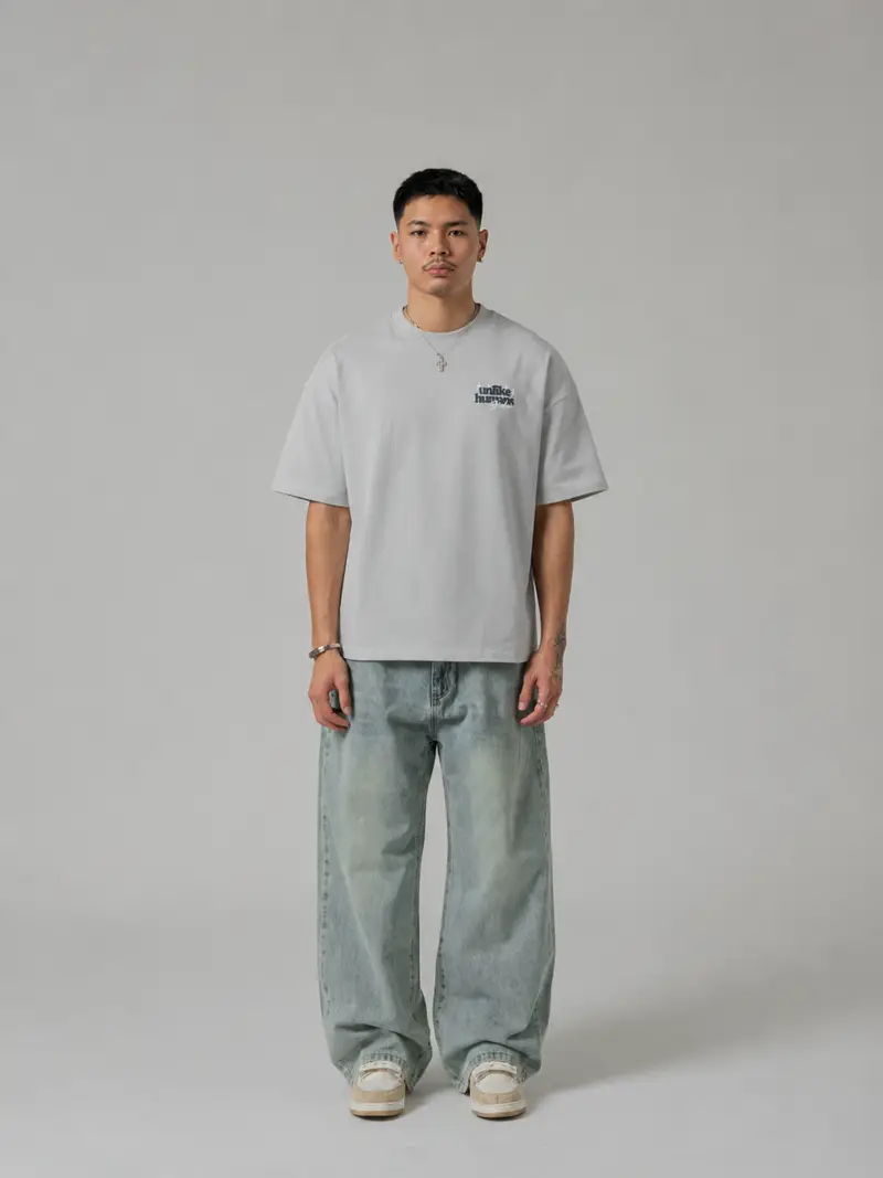 Unlike humans Oversized Tshirt