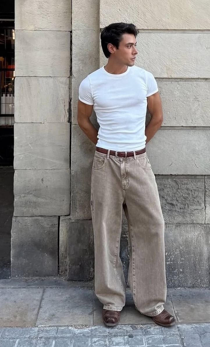 White Slim fit baby Tshirt