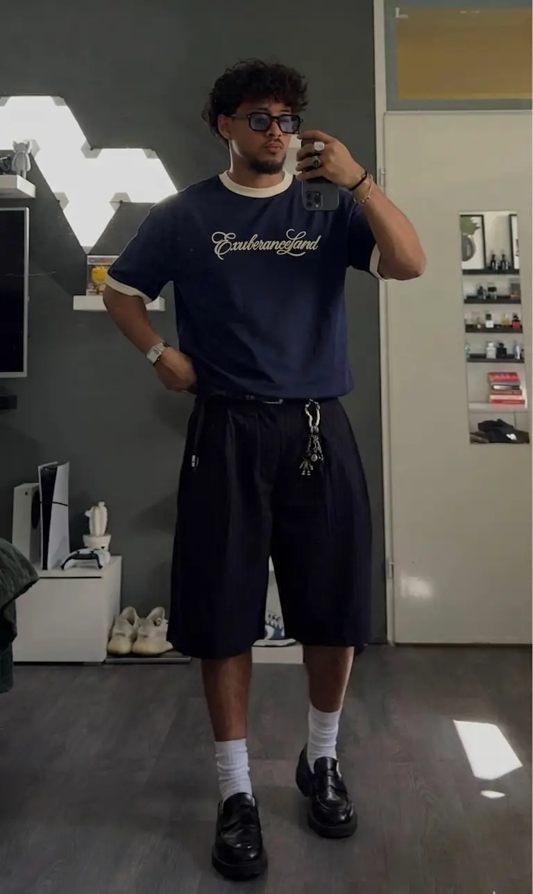 Exurbance Boxy cropped T-shirt