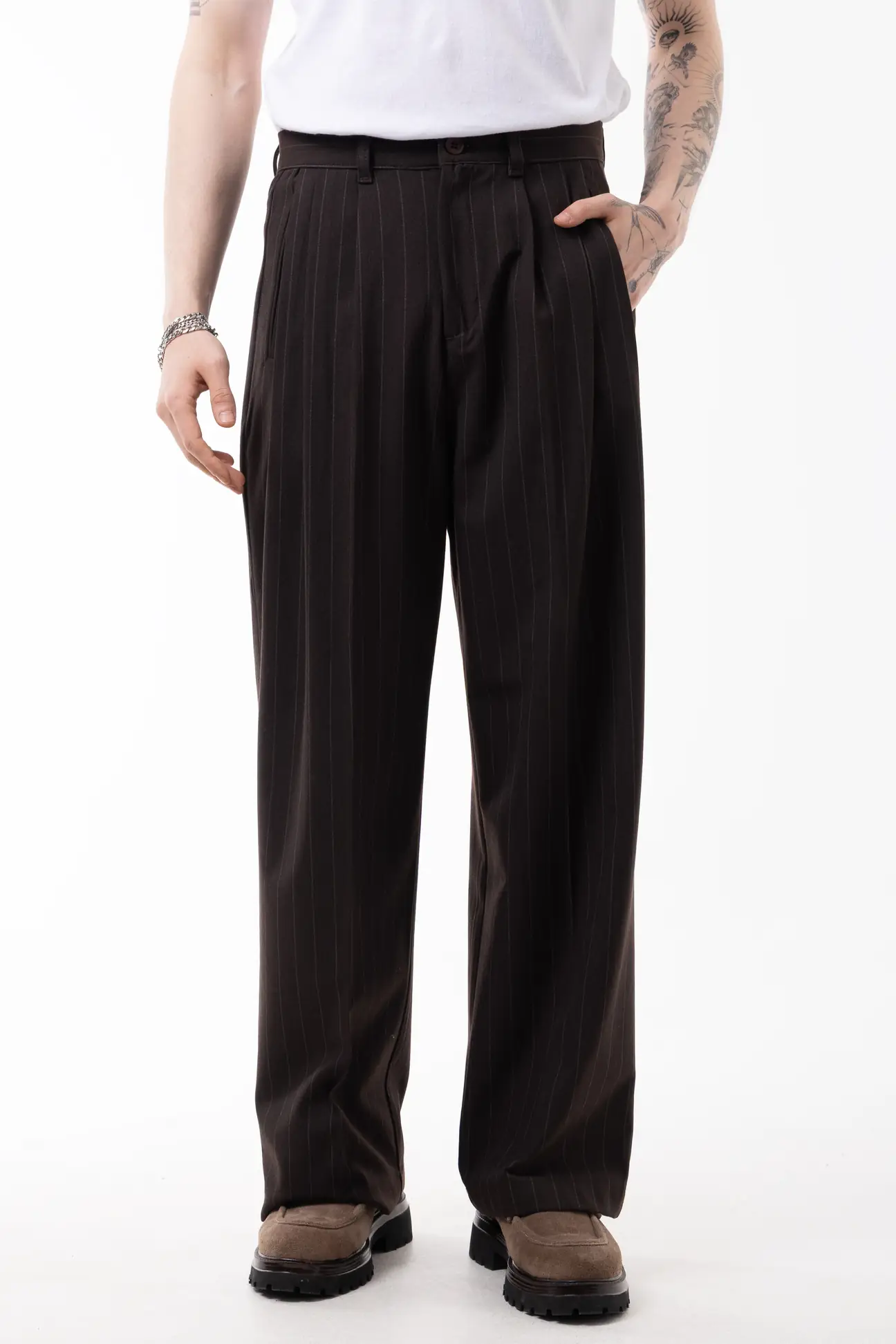 Extra baggy stripe pant