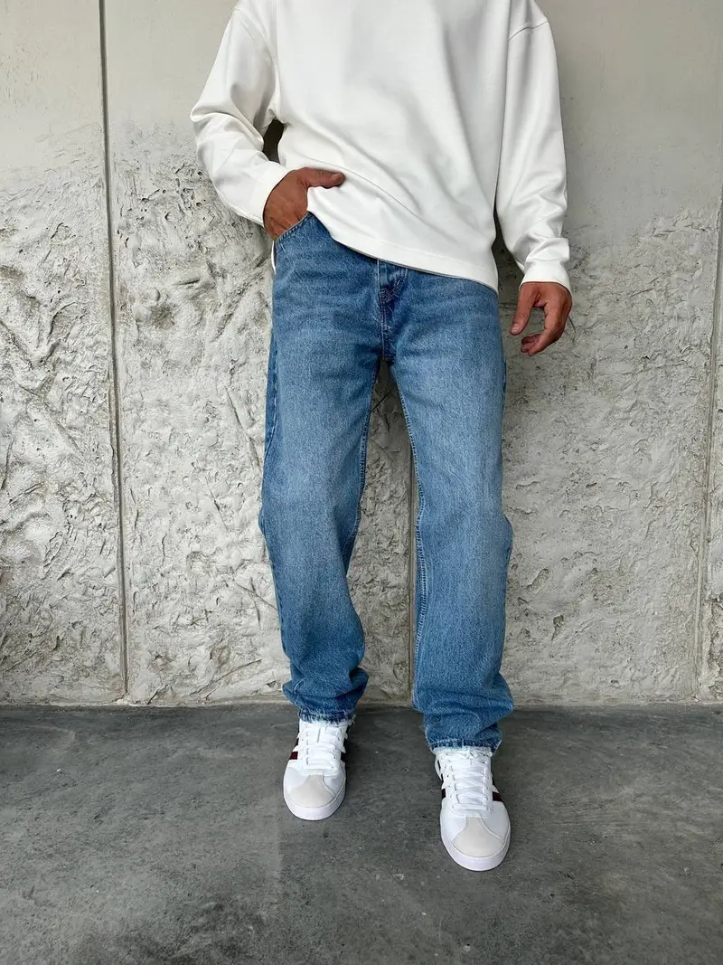 Blue baggy jean 11