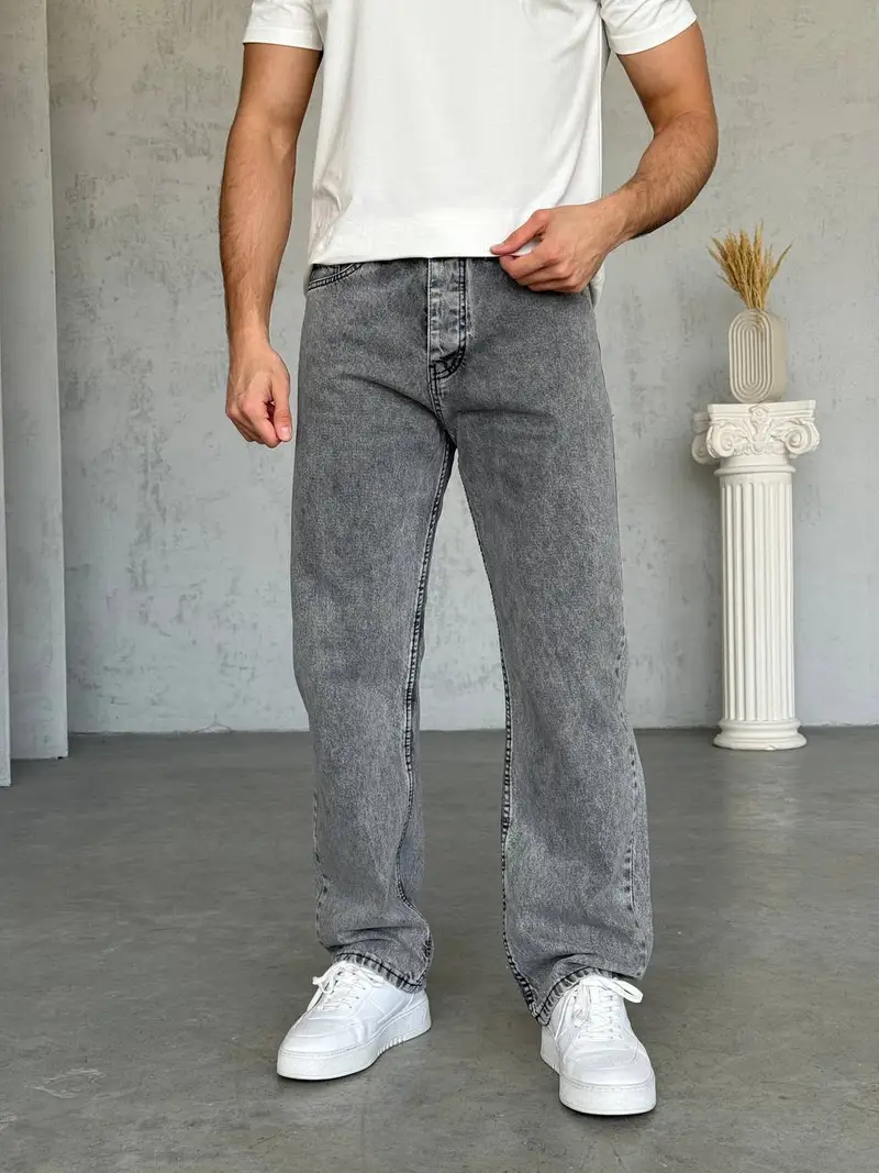 GRAY BAGGY JEAN 11