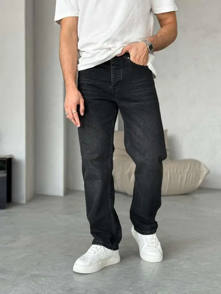 BLACK BAGGY JEAN .11.