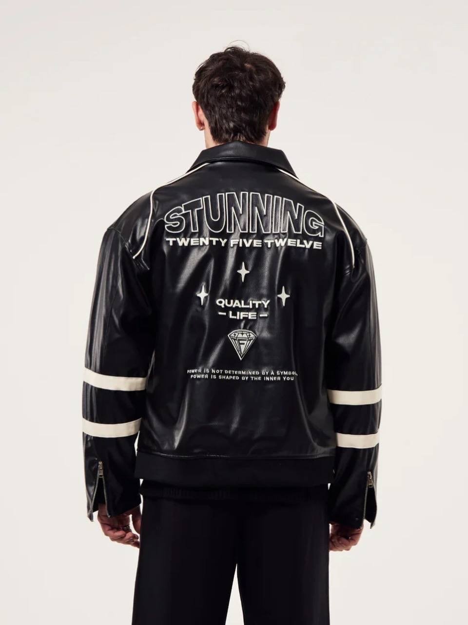 Back Stunning leather jacket