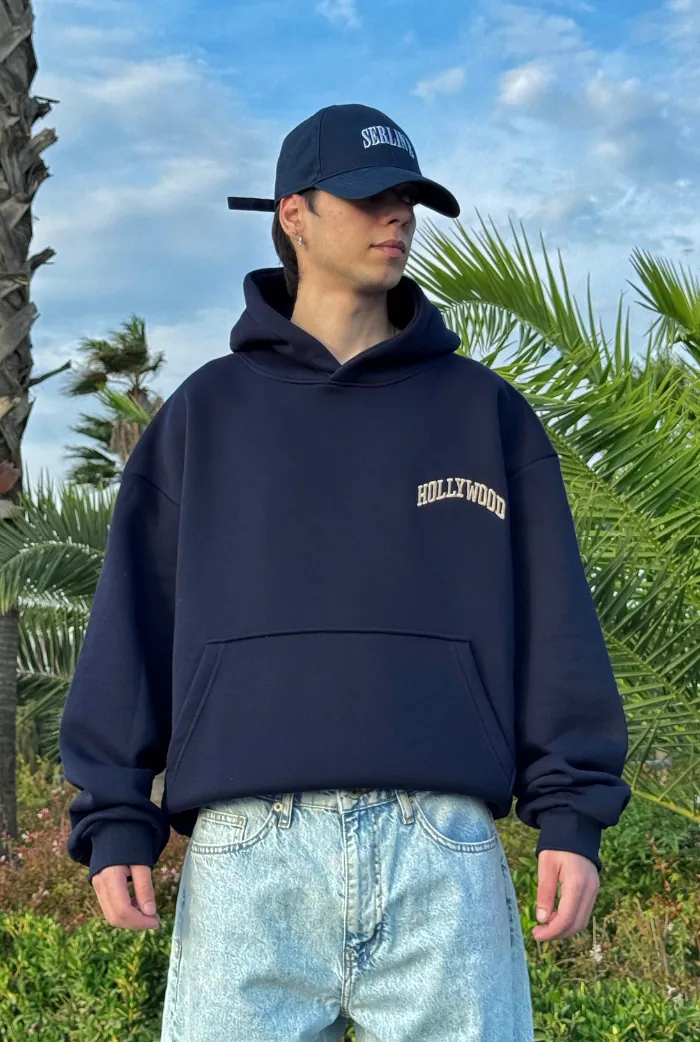 Blue Hollywood hoodie