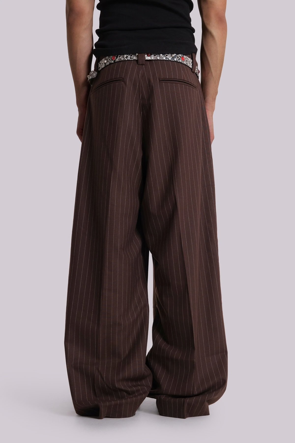Extra baggy stripe pant