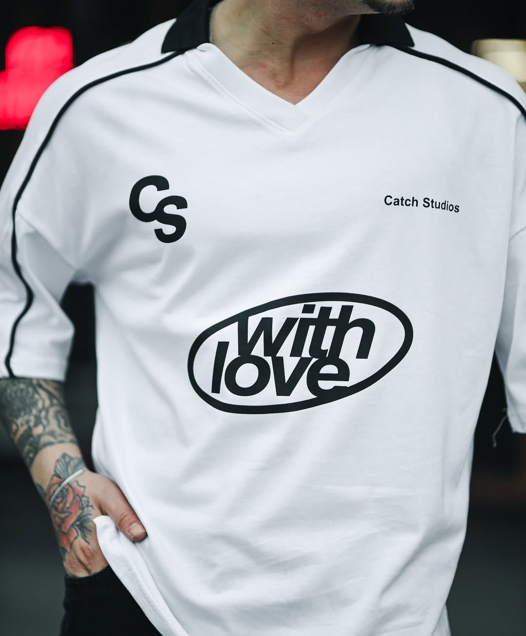 With love Tshirt white